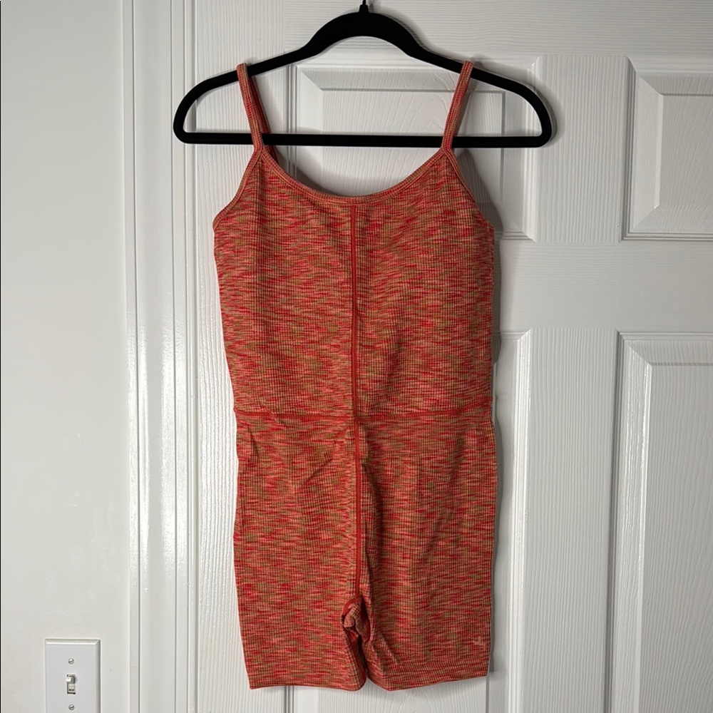 Target Red Sleeveless Jumpsuit with Spaghetti Straps